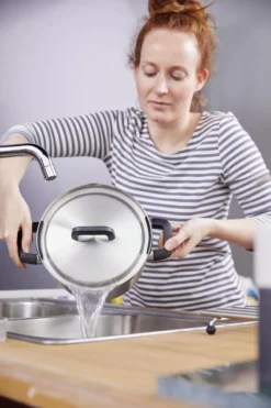 BK Flow Cool Pannenset - 4-delig – RVS Deksels - Veilig Afgietsysteem - Geschikt Voor Alle Warmtebronnen -Huis Keuken 799x1200 1