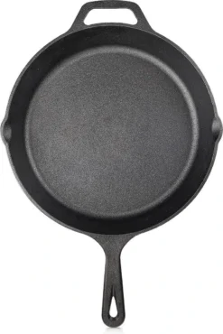 Navaris Gietijzeren Koekenpan - Braadpan Van Gietijzer - Ronde Skillet - Geschikt Voor Alle Warmtebronnen - Ø 25 Cm - Ovenbestendig Tot 260?graden -Huis Keuken 802x1200 2