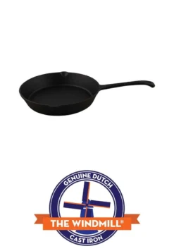 The Windmill Koekenpan Skillet Maxi 26 Cm Gietijzer Zwart -Huis Keuken 832x1200 1