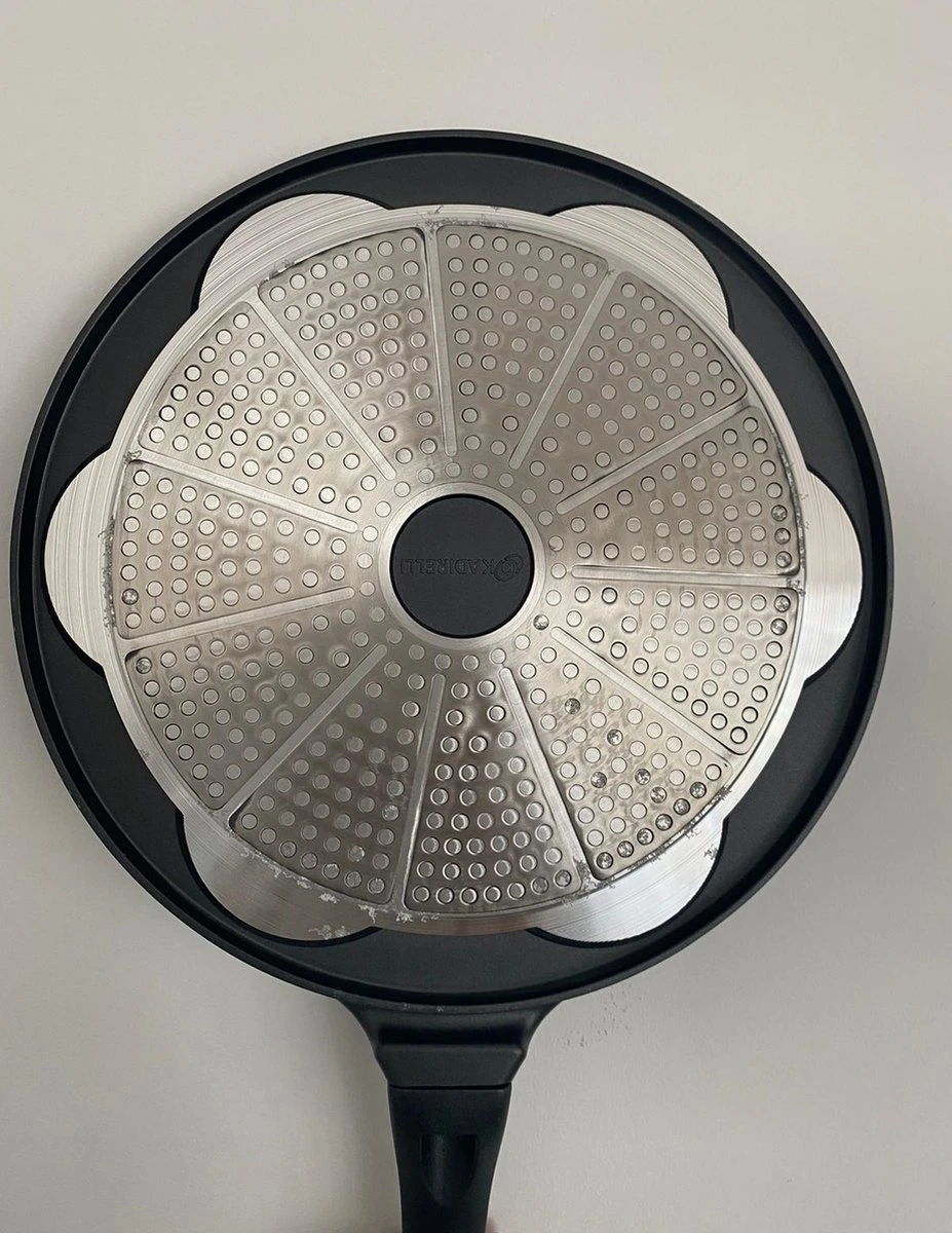 Teffo Kadirelli - Pancake Pannenkoeken 7 Kop Marmeren Anti Aanbaklaag - Inductie Compatibel 4 Teffo Kadirelli - Pancake Pannenkoeken 7 Kop Marmeren Anti Aanbaklaag - Inductie Compatibel - Afbeelding 4